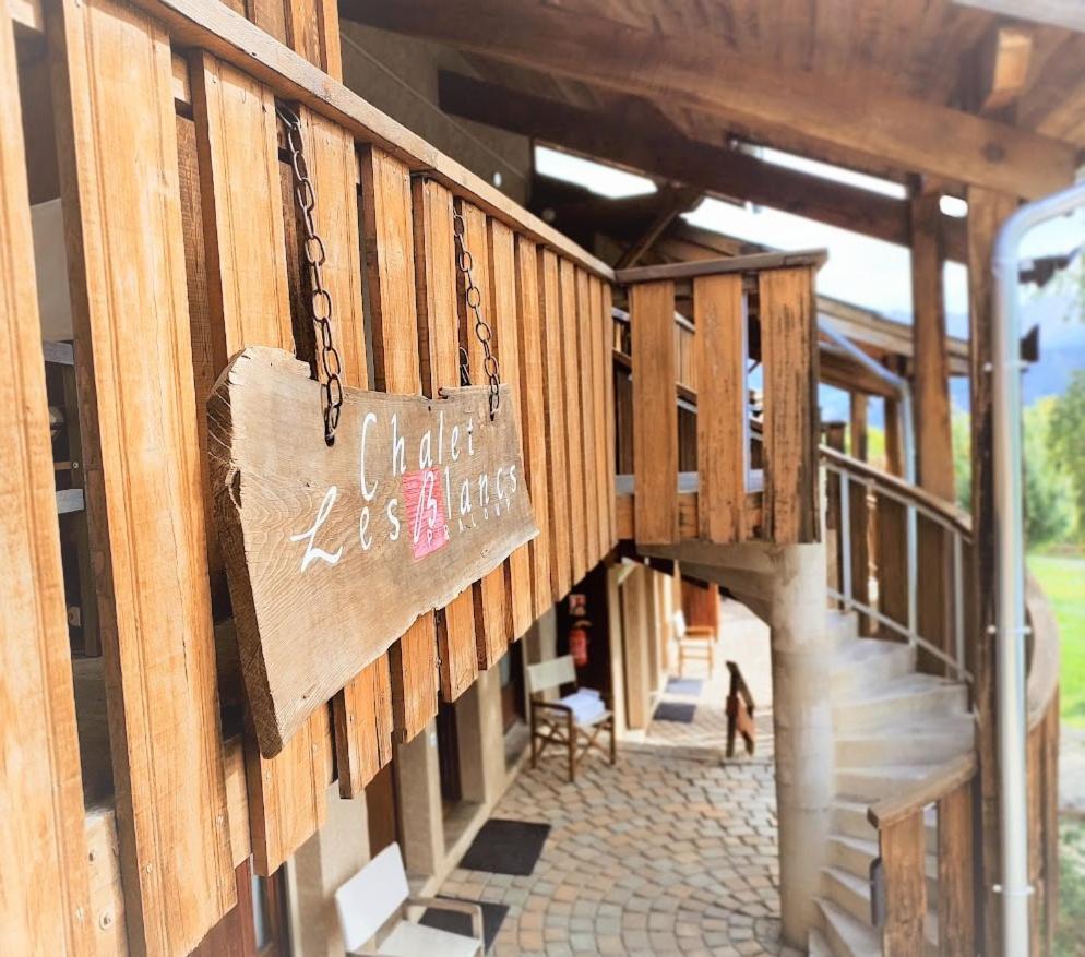 Chalet Hotel Les Blancs Pra Loup Exterior photo